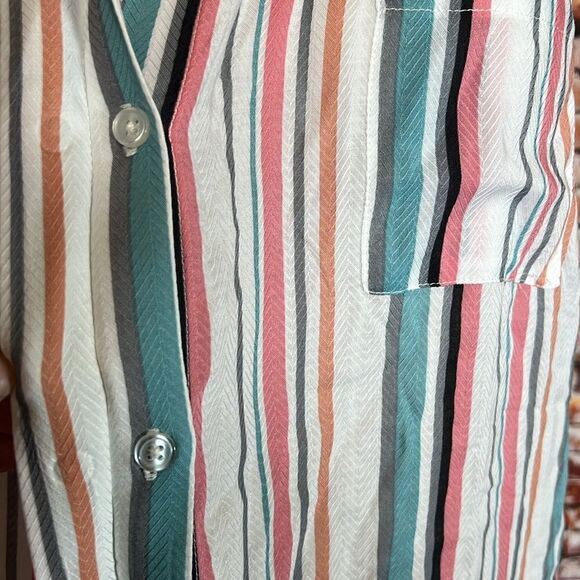 NWT Tribal Striped Sleeveless Top - Picture 5 of 13